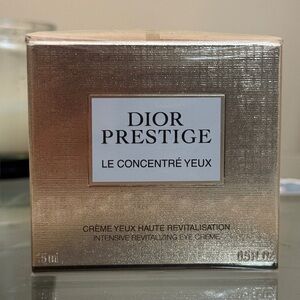 New DIOR prestige eye cream